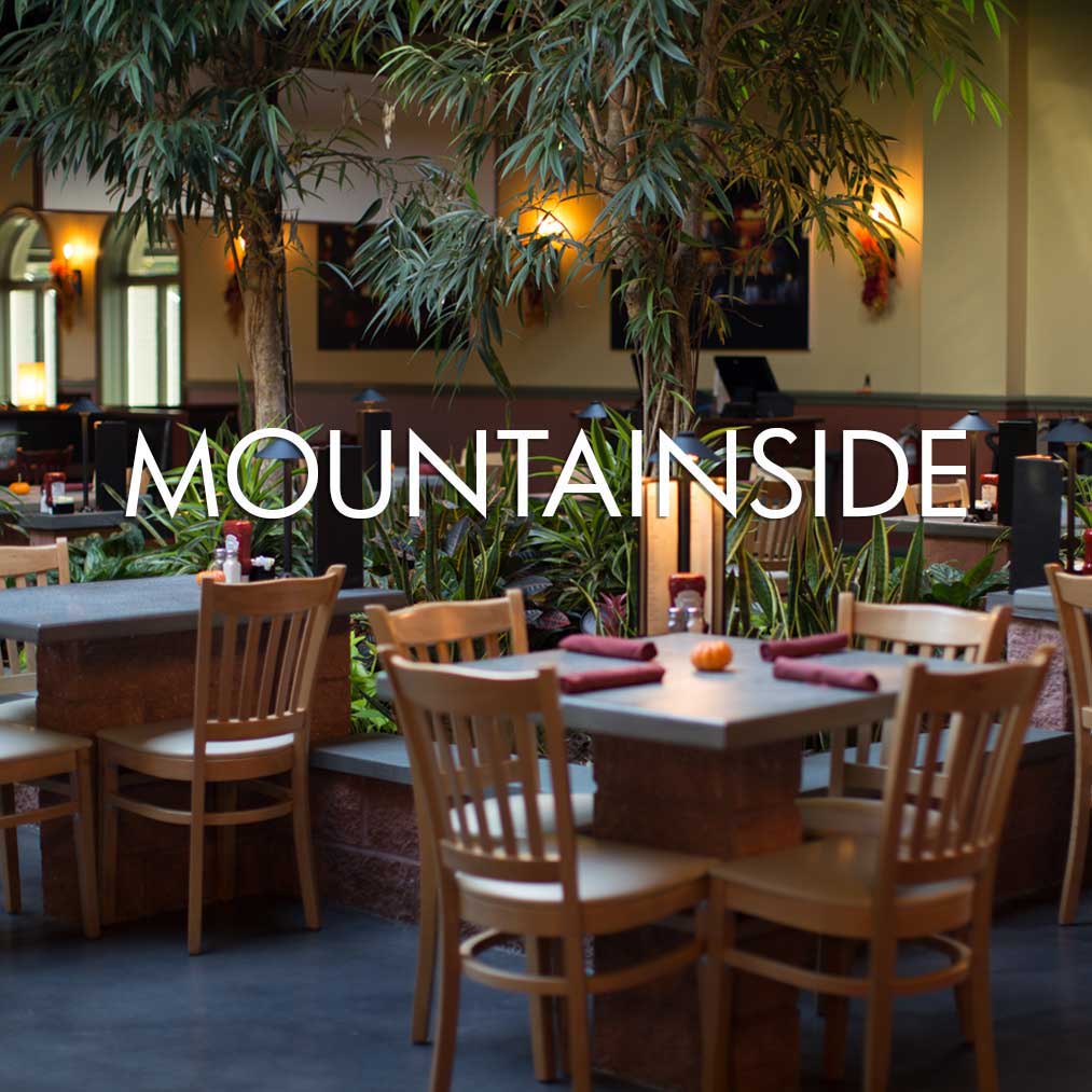 Indoor garden at Stage House Tavern in Mountainside, NJ